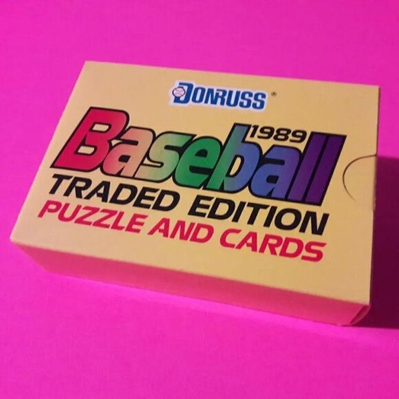Other - 1989 DONRUSS Baseball Traded Edition. Complete Set In Factory Cello Wrap